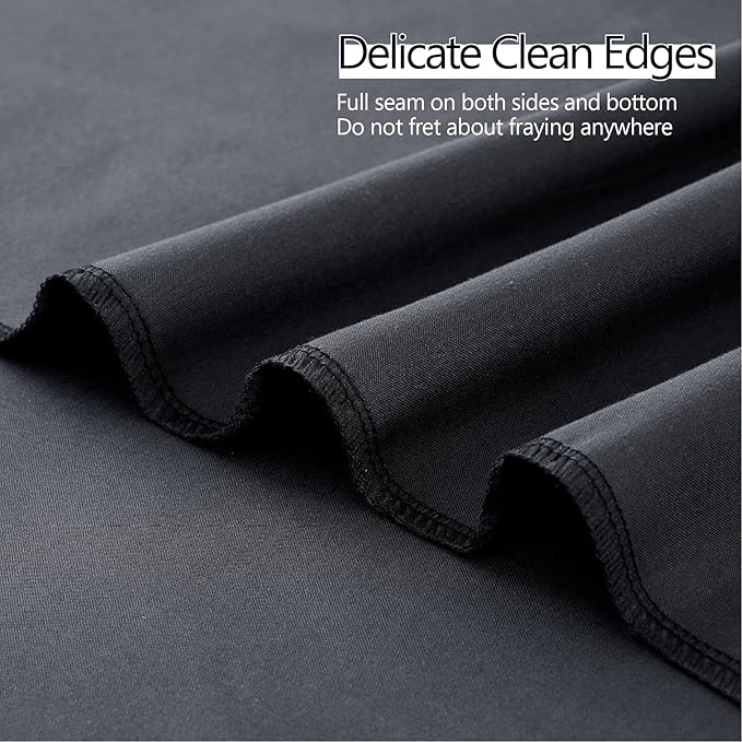 50ft x 10ft Thick Champagne Backdrop Curtains - Image 5