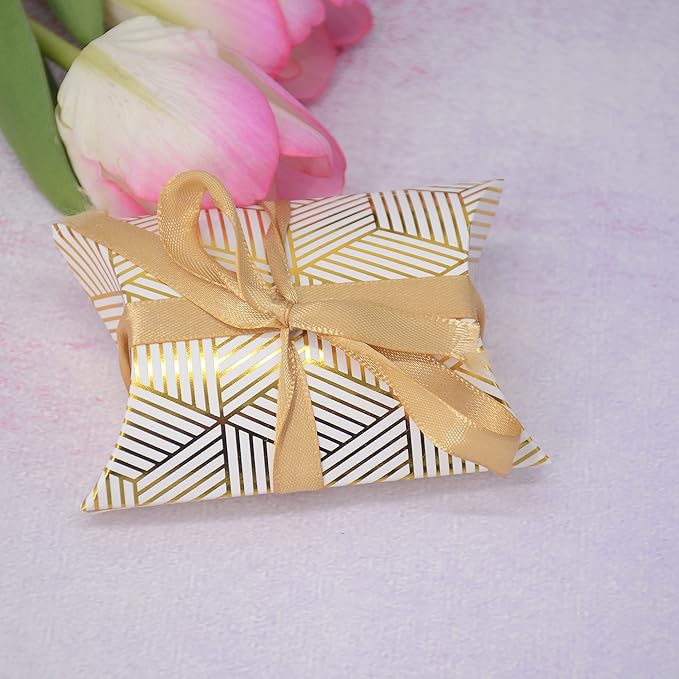 Aokbean 100 Pack Mini Pillow Candy Box Small Gift Boxes - Image 4