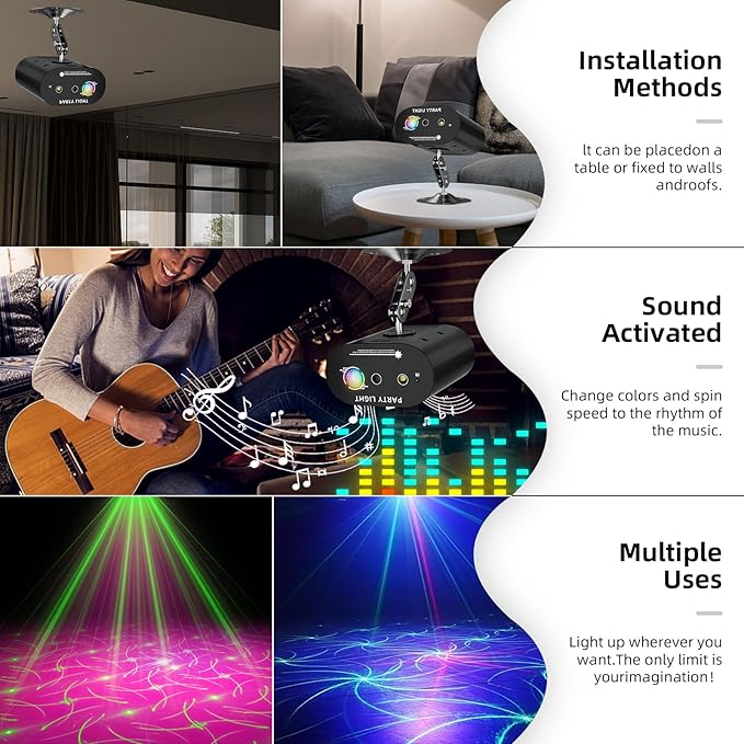 DJ Disco Ball Party Lights - Image 7