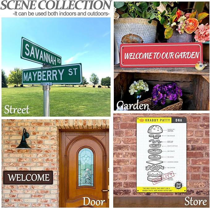 Custom Signs Outdoor Metal, Personalized Street Sign, Create Your Own - Image 7
