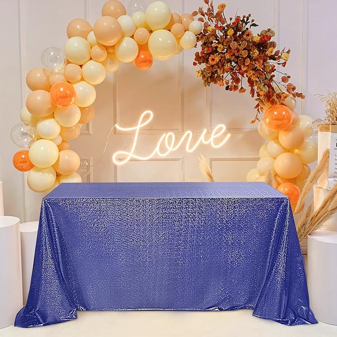 Fitable Sequin Tablecloth for Parties 60x84 Inch - Image 7