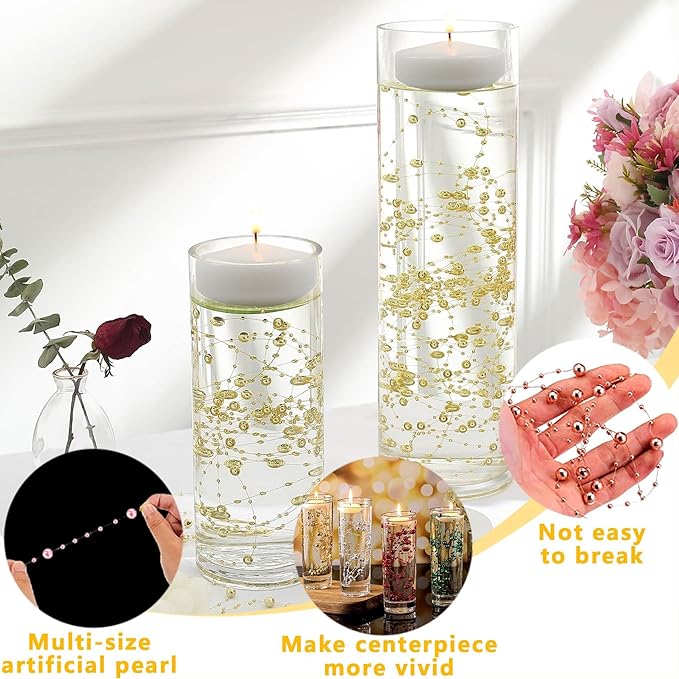 50 PCS Artificial Floating Beads - Image 3