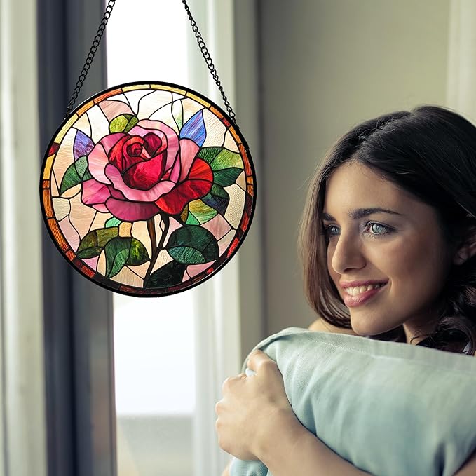 Stained Glass Window Hanging - Image 3