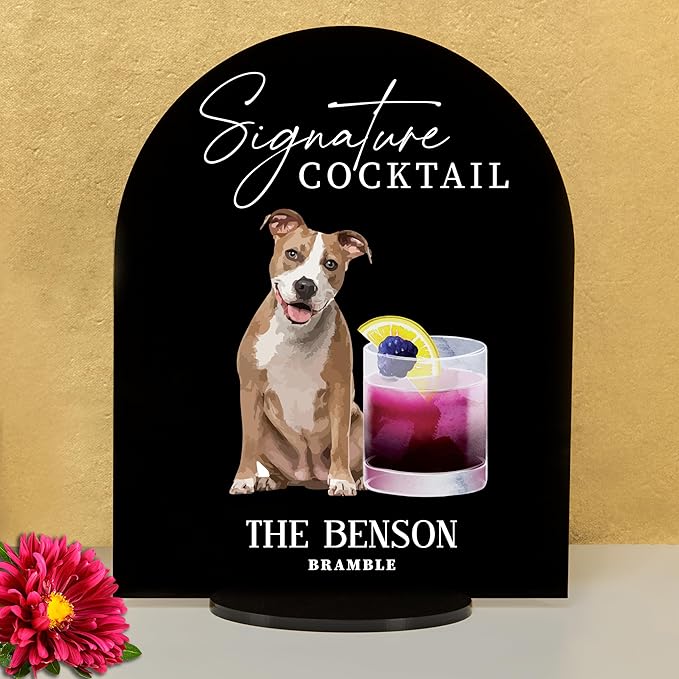 Pet Signature Drink Wedding Signs - Image 2