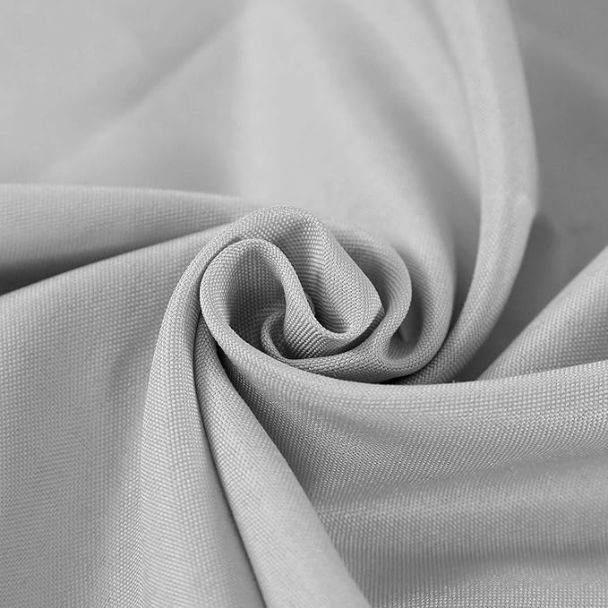 132 inch Round Tablecloth Washable Polyester Table Cloth Decorative Table Cover - Image 4