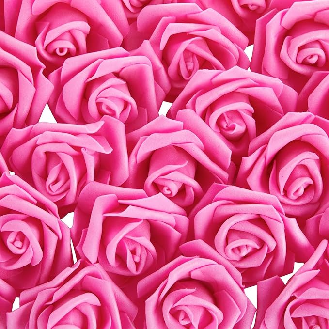 Juvale Artificial Roses - 3 in Heads - Image 9