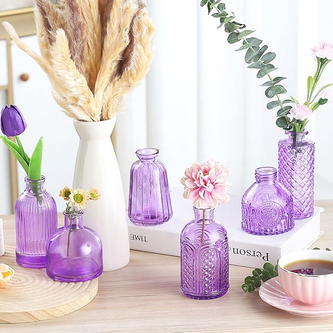 Bud Vases for Centerpieces Wedding, Flower Vases in Bulk for Rustic Home Decor - Image 7
