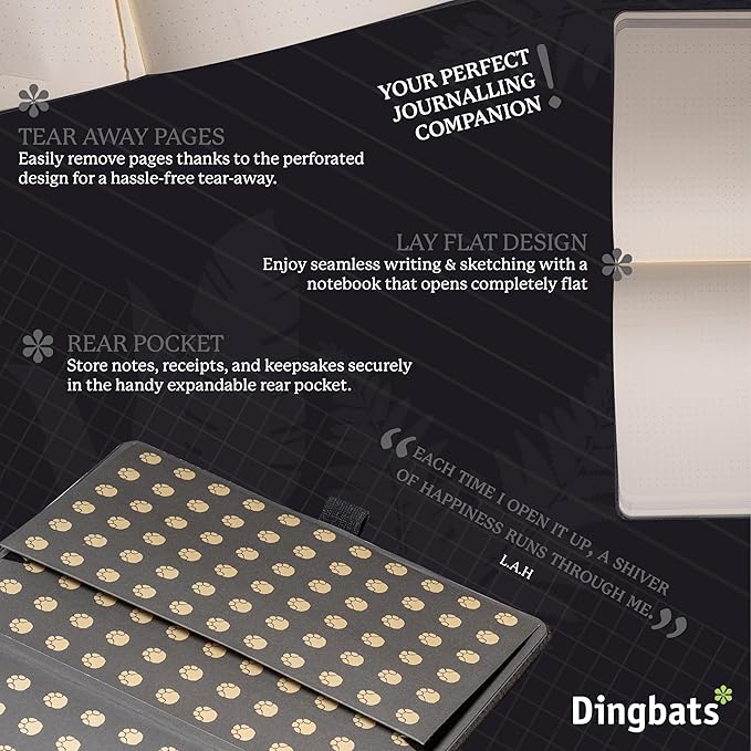 Dingbats* Wildlife Dotted Writing Journal Notebook A5 - Image 5