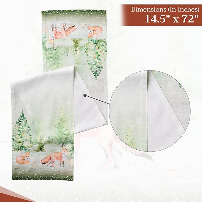 Maison d' Hermine Table Runner 100% Cotton Single Layer Table Runners 72 inches - Image 4