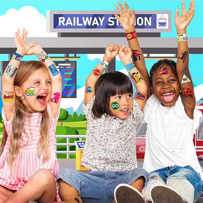 60 PCS Train Party Favors Set - Image 6