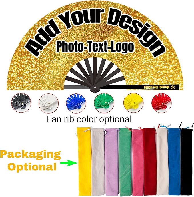 Custom Fans with Your Photo/Text - Image 4