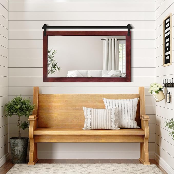 COGOOD Farmhouse Bathroom Mirror - Image 3
