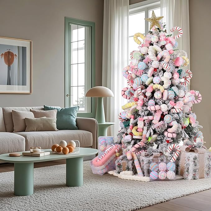 LANGXUN 6pcs Candy Land 2025 Xmas Birthday Party Wedding Suppiles Decoration - Image 9
