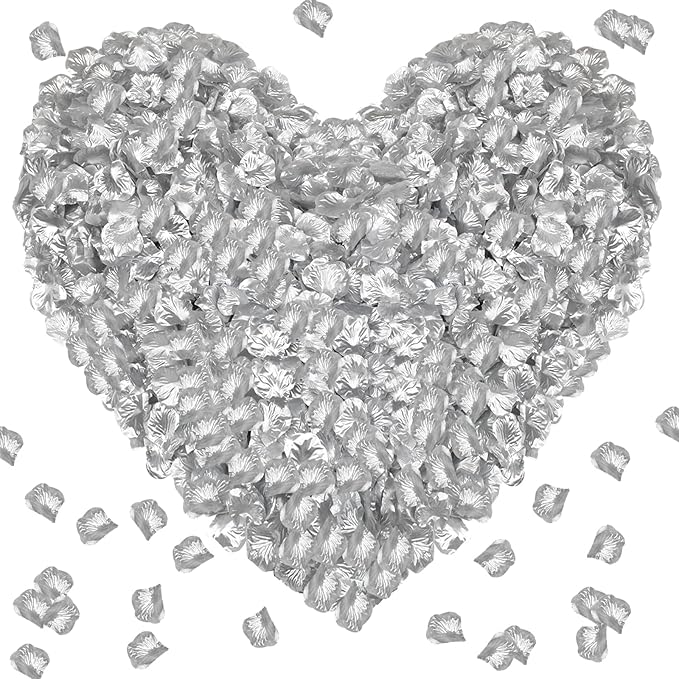 1000Pieces Rose Petals, Artificial Flower Petals Fake Rose Petals by Pyrrhiax