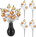 20Pcs Disco Halloween Decor, Disco Pumpkin Table Decoration, 14 Inch Artificial by Unknown