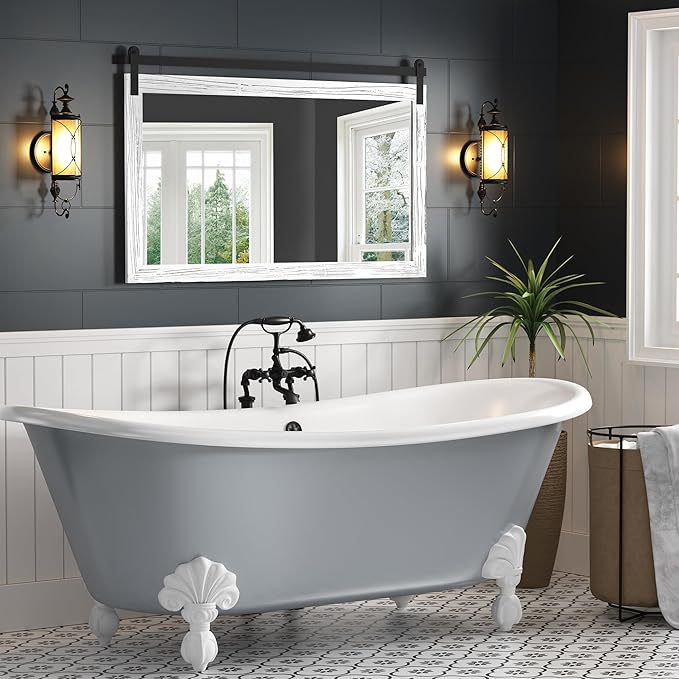 COGOOD Farmhouse Bathroom Mirror - Image 3