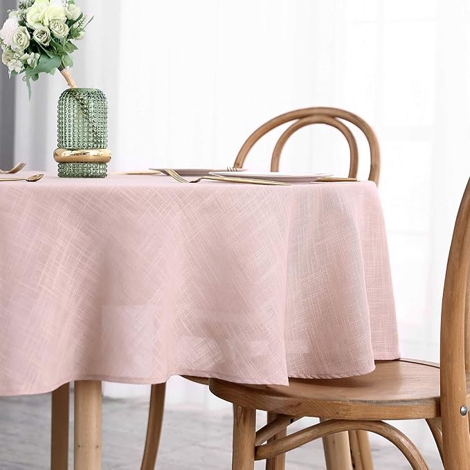 maxmill Lux Faux Linen Tablecloth - Image 2