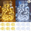 btfarm 12 Pack Fairy Lights Battery Operated, 7FT 20 LED Mini String Lights by btfarmdecorativelighting