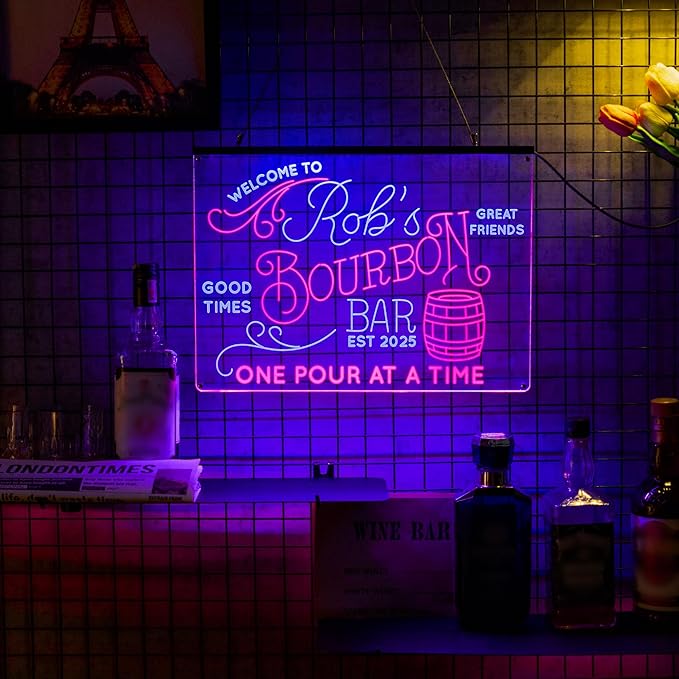 Personalized Bourbon Bar Signs - Image 2