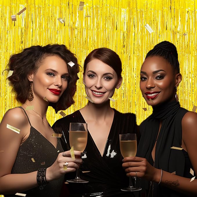 3 Pack Foil Fringe Backdrop - Image 5