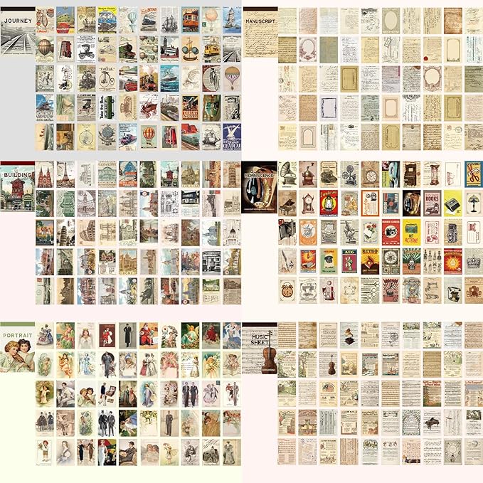 12 Sets 600 Sheets Washi Stickers - Image 3