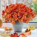 Artificial Fall Flowers Faux Mums by Unknown