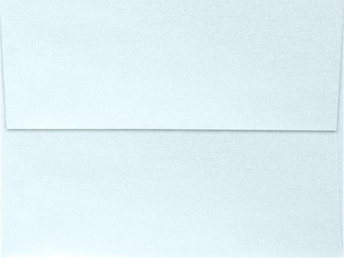 LUXPaper A7 Invitation Envelopes | Peel & Press | 5 1/4" x 7 1/4" | Aquamarine - Image 2
