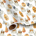 LeZakaa Halloween Wrapping Paper Roll by LeZakaa