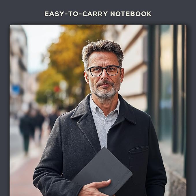 Beechmore Books A4 Sketchbook – 8.5x11 Premium Vegan Leather Bound Large Sketch - Image 6