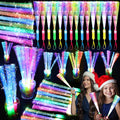 38 PCS Halloween Glow Sticks Bulk, Glow Fiber Optic Sticks, LED Light Wands by SHQDD