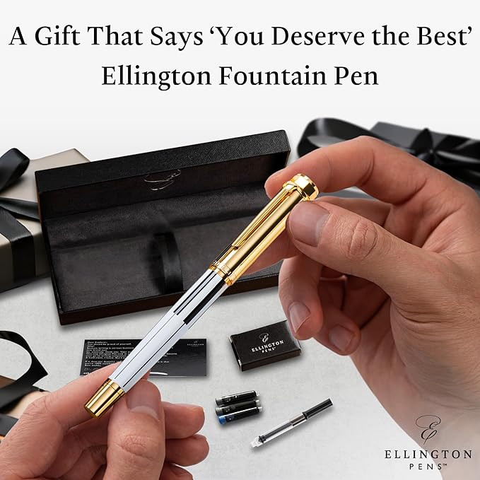 Ellington Pens Luxury Fountain Pen Set- Fountain Pens - Image 3