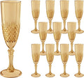 Plastic Champagne Flutes, for Weddings Bachelor Parties Toasting and Events by LEYIQUCHAMPAGNEWINEGLASSES