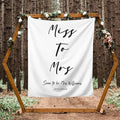 Miss to Mrs Backdrop, Custom Tapestry by DEVONDESIGN