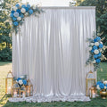 10x10FT Silver Sequin Backdrop by Unknown