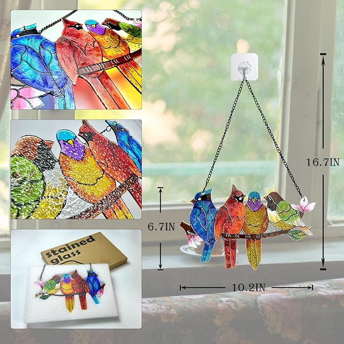 Stained Glass Window Hanging - Image 5