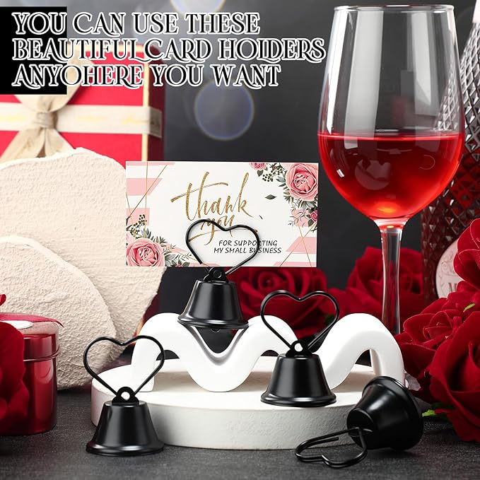 24 Pcs Table Number Holders Place Card Holders - Image 4
