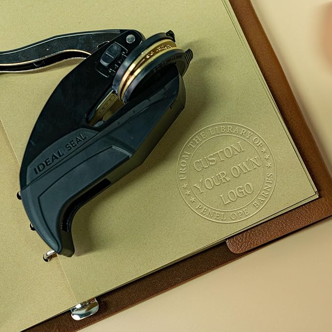 Custom Book Embosser Stamp - Image 7