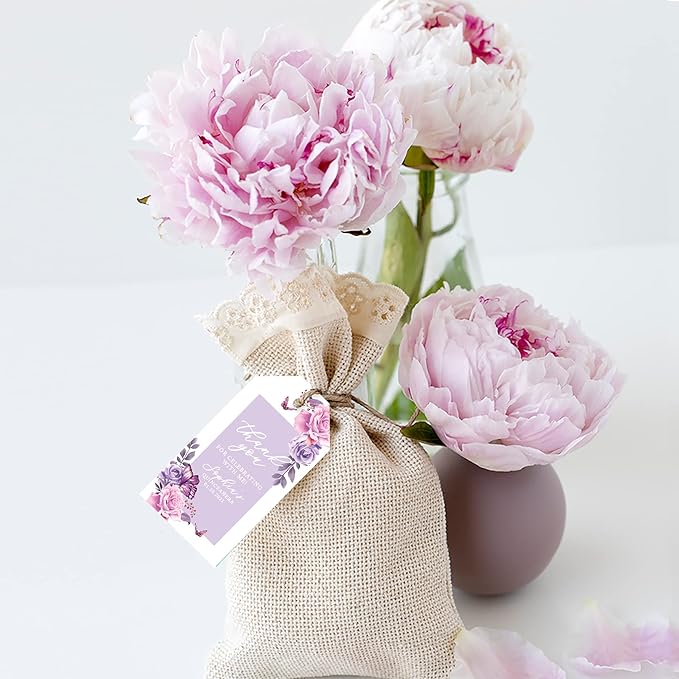 Andaz Press 40-Pack Personalized Quinceañera Favor Tags - Image 4