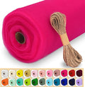 Fuchsia Tulle Fabric Roll by Luceinvita