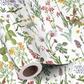 RUSPEPA 30" X 100' Wild Flower Wrapping Large Paper Roll by RUSPEPA