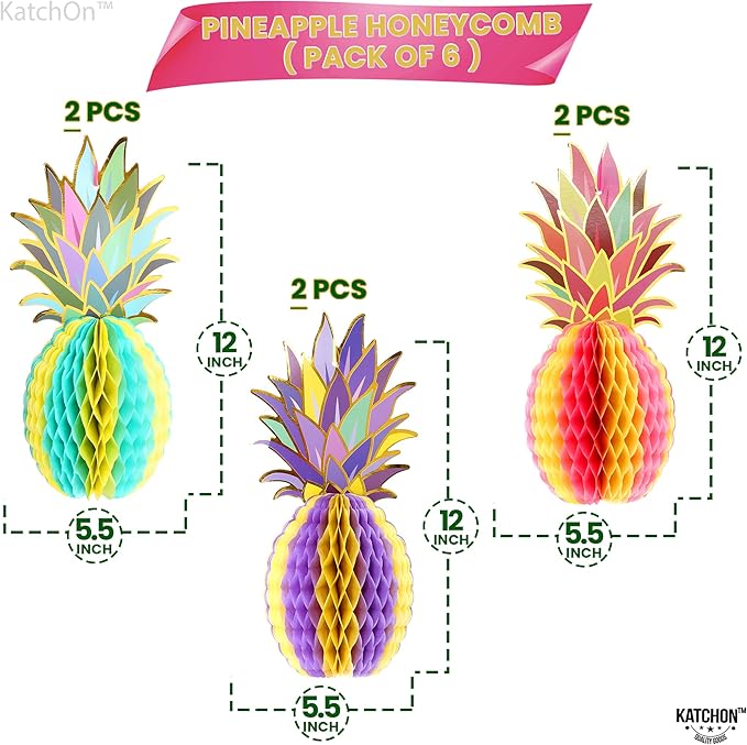 KatchOn Huge Pineapple Centerpiece - Image 2