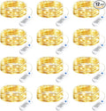 Minetom 12 Pack Fairy Lights Battery Operated String Lights, 8 Modes & Timer by Minetom