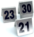 10 Pcs Metal Place Cards Stackable Tent Style Table Numbers，Place Card Holders by TRUEWON