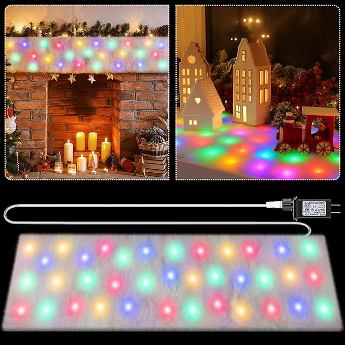 VIHOSE Christmas Snow Blanket by VIHOSE