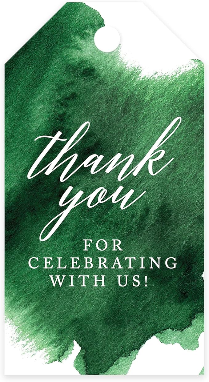 Andaz Press 100-Pack Thank You for Celebrating by AndazPress