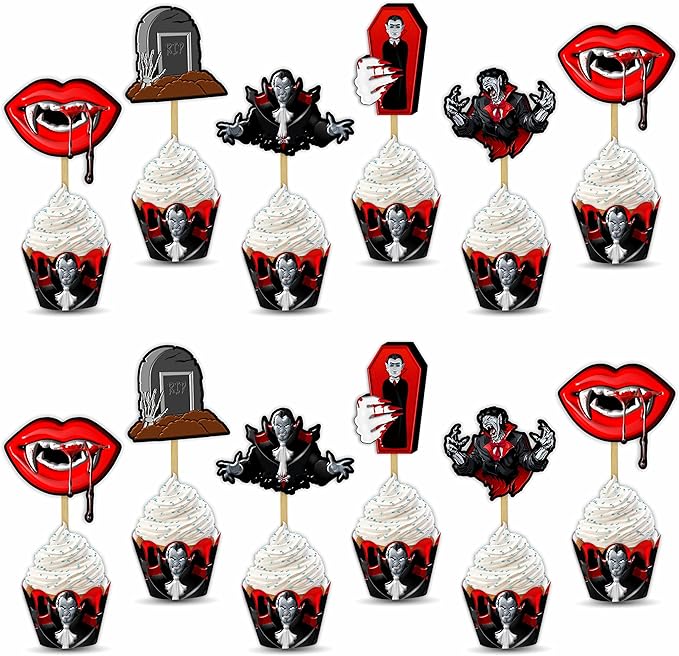 Seyal® Vampre Cupcake Wrapper - Image 4