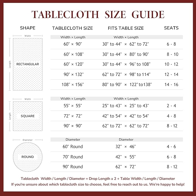 Linen World Linen Tablecloth, 100% French Linen White Tablecloth 55" x 55" Inch - Image 6