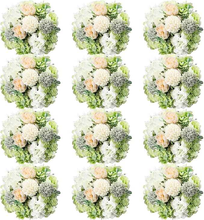 Tigeen Artificial Flowers Artificial Peonies Silk Flowers Faux Peony Fake Peony by Tigeen