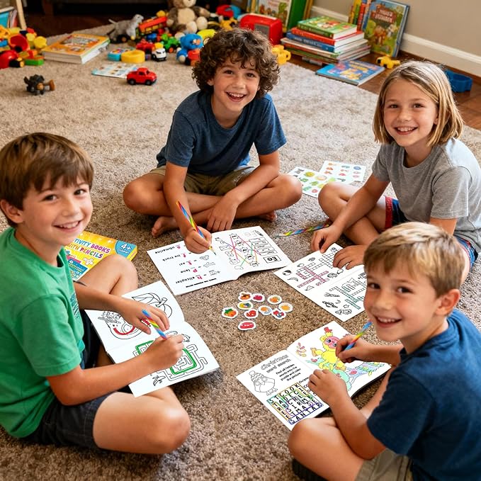 ZMLM 24 Activity Books Party Favors - Image 2