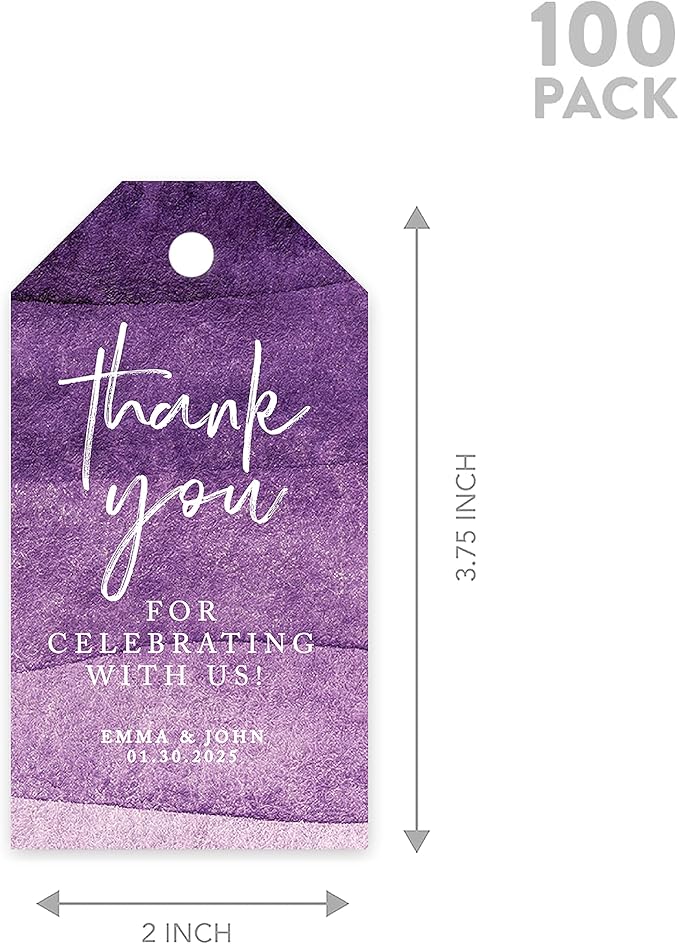 Andaz Press 100-Pack Personalized Thank You - Image 5